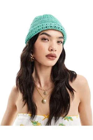 MANGO Crochet hat in