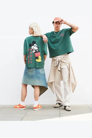 ASOS Disney unisex oversized t-shirt with Mickey Mouse prints in