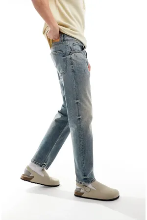 Pull&Bear Straight vintage jeans in dirty