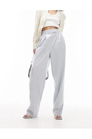 Topshop Co-ord straight tailored trouser in seafoam