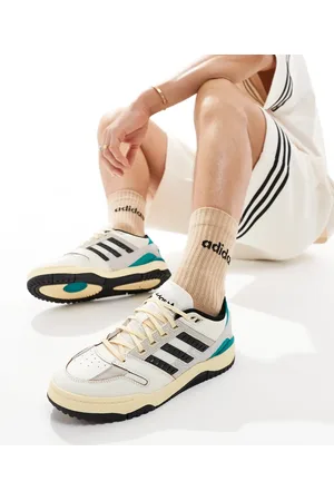 adidas Torsion Phantom Low trainers in off & green