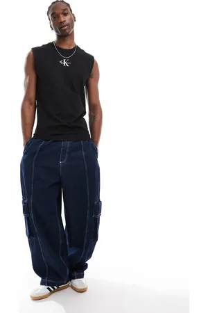 Calvin Klein Monologo oversized tank top in