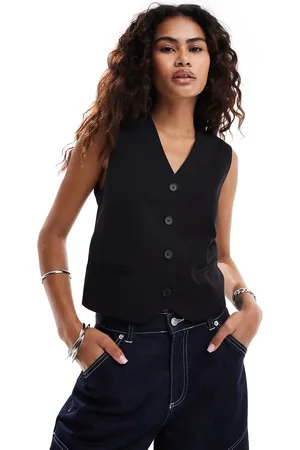 Weekday Mica waistcoat vest in