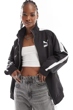 PUMA T7 oversized woven track top in
