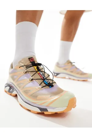 Salomon XT-6 Skyline trainers in white pepper