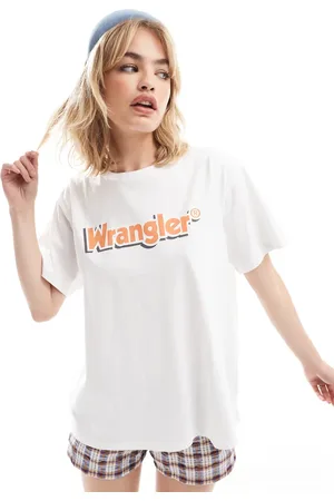 Wrangler Girlfriend logo tee in
