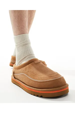 UGG Tasman cali wave slippers in tan