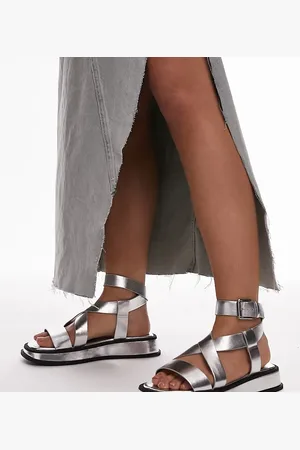 Topshop Wide Fit Jasmine chunky sandal in