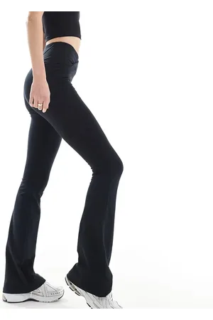 ASOS Tall slim kick legging with wrap waist in soft touch fabric in