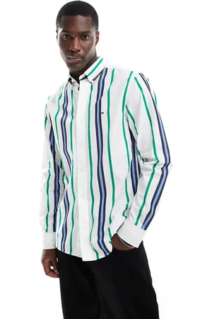 Tommy Hilfiger Vertical polo stripe regular shirt in