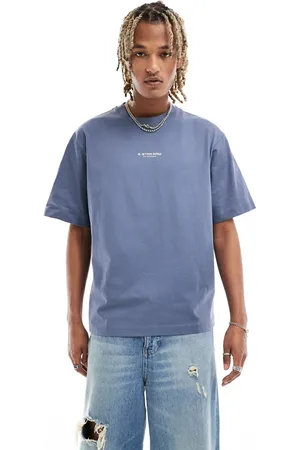 G-Star Oversized t-shirt in dusty with centre logo print