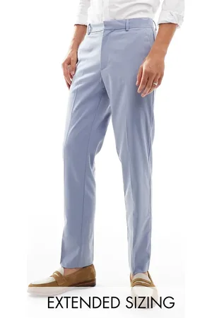 ASOS Slim fit smart wedding trousers in dusty