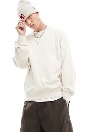 New Look Oversized sweatshirt in off