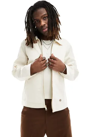 Dickies Unlined eisenhower jacket in cream