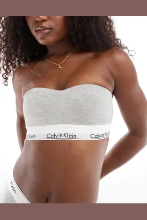 Calvin Klein Modern cotton fashion lightly lined bandeau bralette in