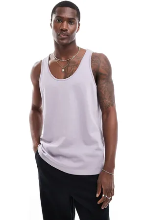 ASOS Heavyweight vest in lilac