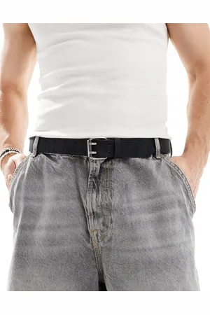 ASOS Belt with double tongue detail in
