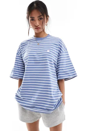 Carhartt Bryna stripe short sleeve ringer t-shirt in