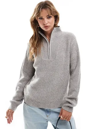 Brave Soul Quarter zip jumper in