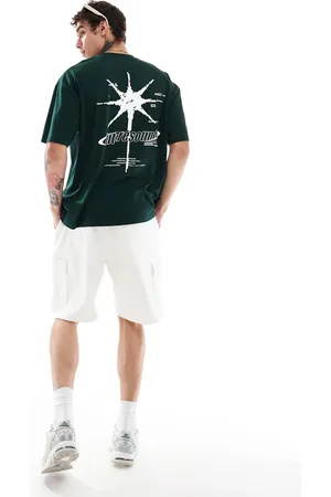 ASOS Oversized t-shirt in dark with street back print