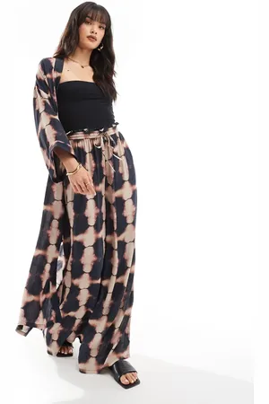 Iisla & Bird I tie dye beach trouser co-ord in