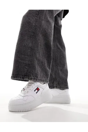 Tommy Hilfiger Retro basket flatform trainers in