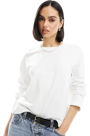 SELECTED Femme boxy long sleeve t-shirt in