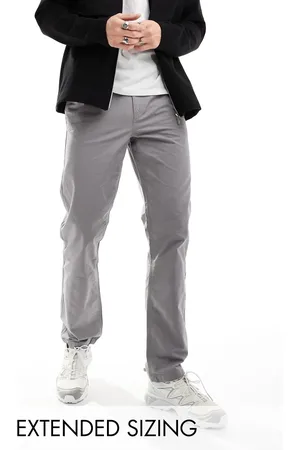 ASOS Straight fit ripstop trousers in