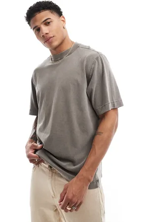 Abercrombie & Fitch Vintage acid wash distressed t-shirt in
