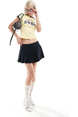 Motel Casini pleated mini skirt in