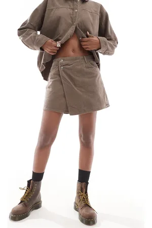 ONLY Cord mini skort co-ord in washed