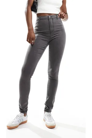 Noisy May Ella high waist skinny jeans in wash