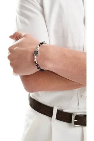 Classics 77 Sun engraved bead bracelet in