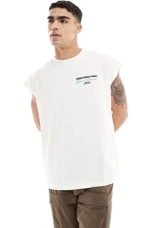 Good For Nothing Forever relaxed vest in off