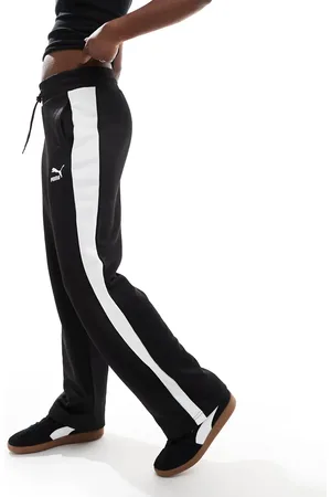 PUMA Iconic T7 straight leg track trousers in