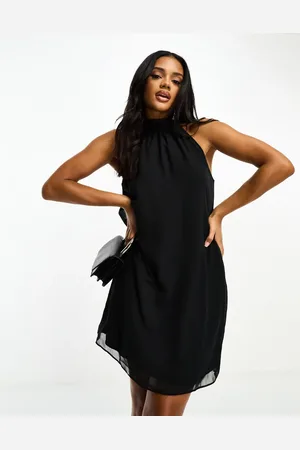 Trendyol Halterneck mini dress in