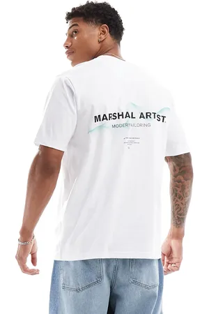Marshall Artist House check map t-shirt in