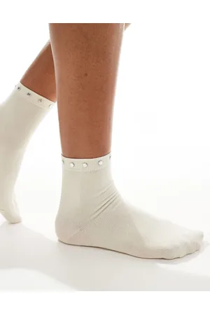 & OTHER STORIES Socks with silver studs in off