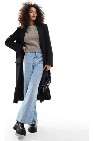 ASOS Tailored single breast dad coat in