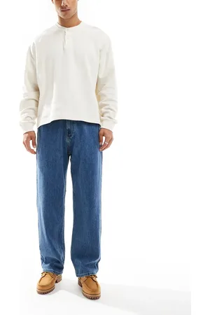 Hollister Baggy fit jeans in mid wash