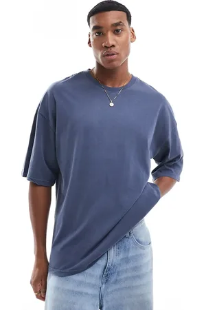 JACK & JONES Super oversized t-shirt in washed blue