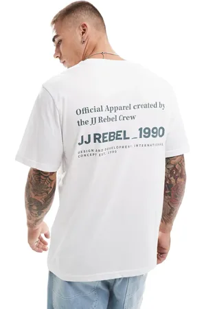 JJ Back print t-shirt in