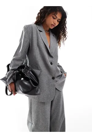 Something New Corpcore tailored oversized blazer co-ord in
