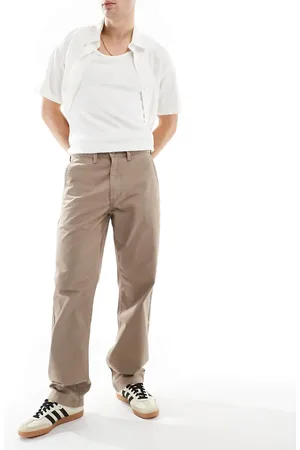 Vans Authentic relaxed chino trousers in taupe