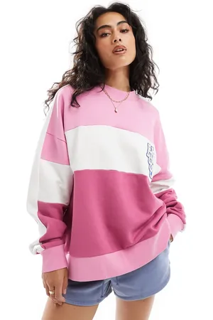 Hugo Blue Slouchy knitted jumper in