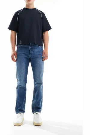Pull&Bear Straight vintage jeans in mid
