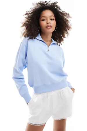 Ralph Lauren Half zip swearshirt with logo in
