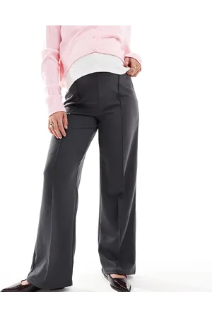 VERO MODA Pleat front wide leg trousers in
