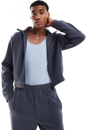 Weekday Ant co-ord structured zip through track jacket in