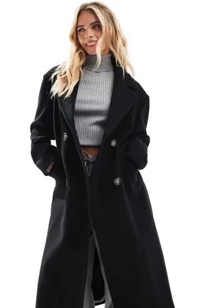 Miss Selfridge Belted wrap formal coat in